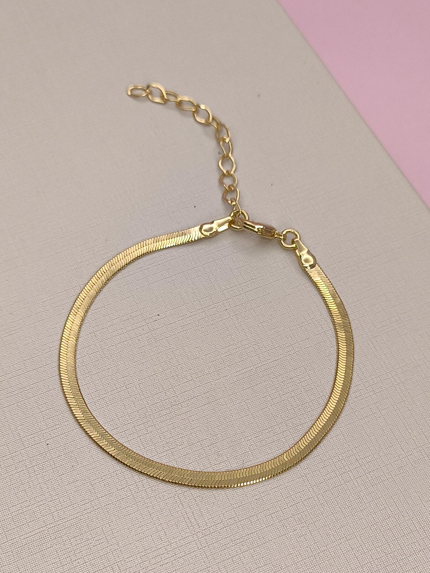 Pulseira Laminada: minimalismo elegante para compor seus looks com leveza e sofisticação