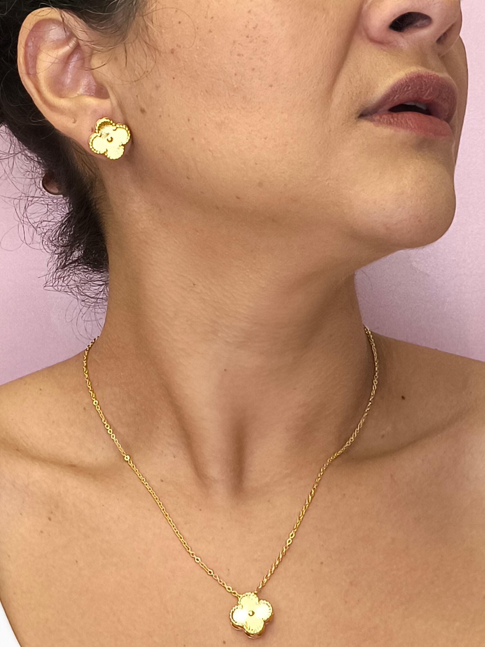 Conjunto Trevo: Delicadeza e elegância para o seu dia a dia