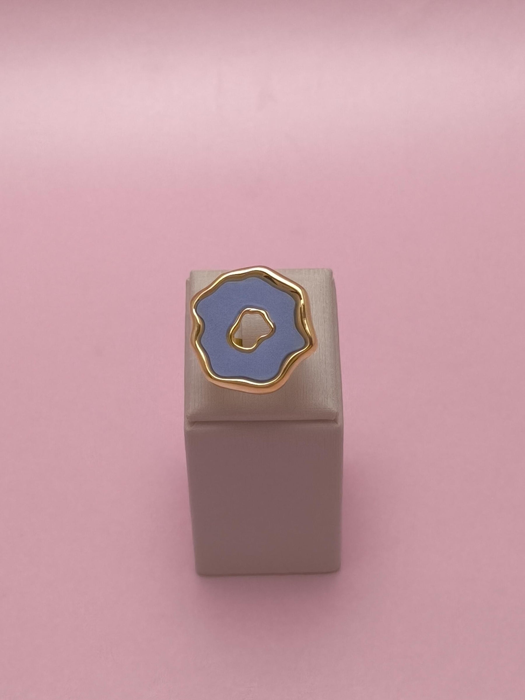 Anel Colore Azul Claro