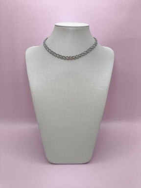 Colar de Corrente Trançada