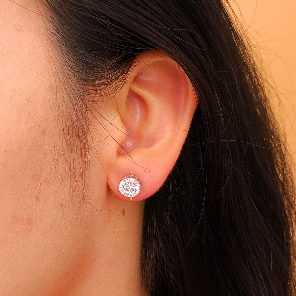 Brinco Ponto de Luz 8 mm