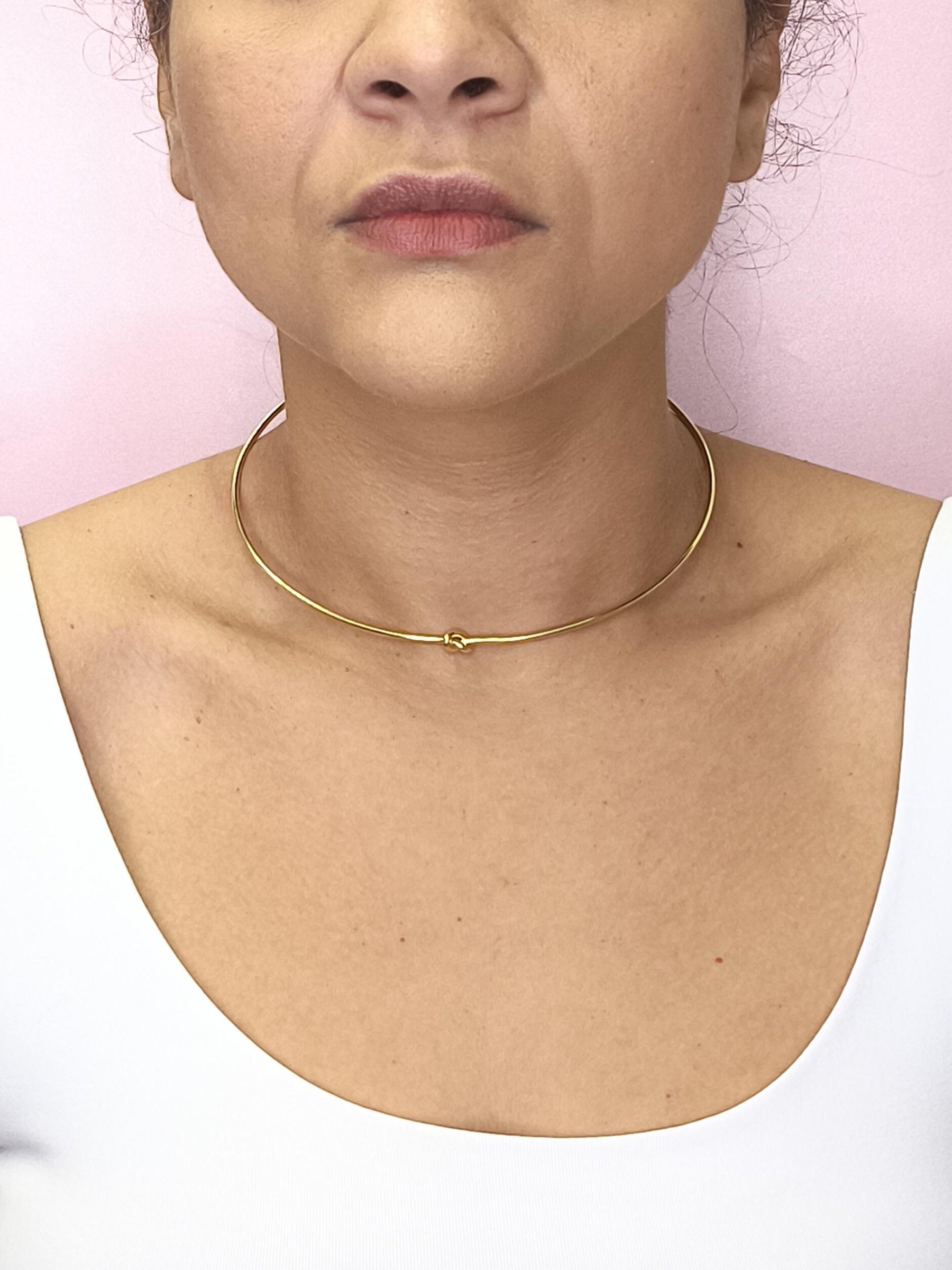 Choker Nozinho: Estilo Delicado Com Ajuste Perfeito