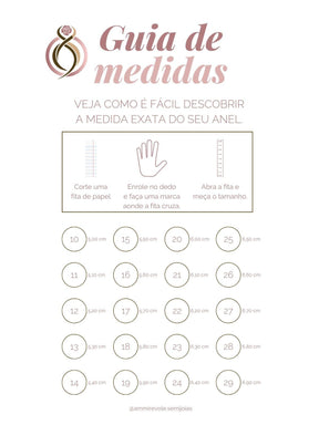 Anel com Coração Cravejado