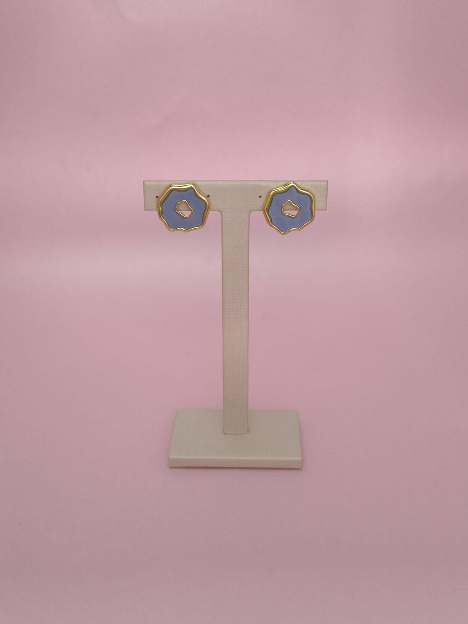 Brinco Colore Azul Claro: Toque De Frescor E Sofisticação Em Seu Visual