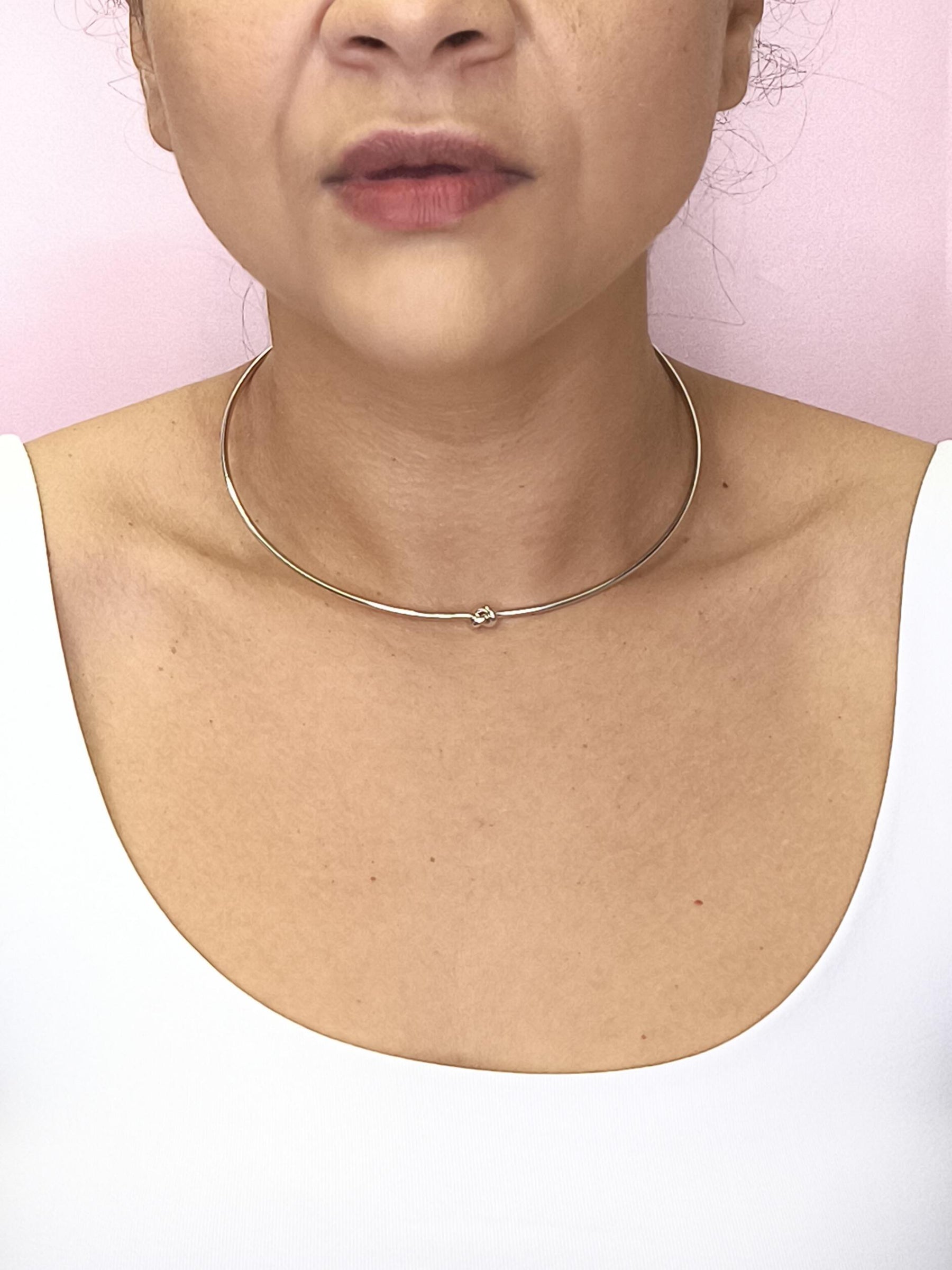 Choker Nozinho: Estilo Delicado Com Ajuste Perfeito