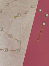 Choker Com Pérolas Achatadas