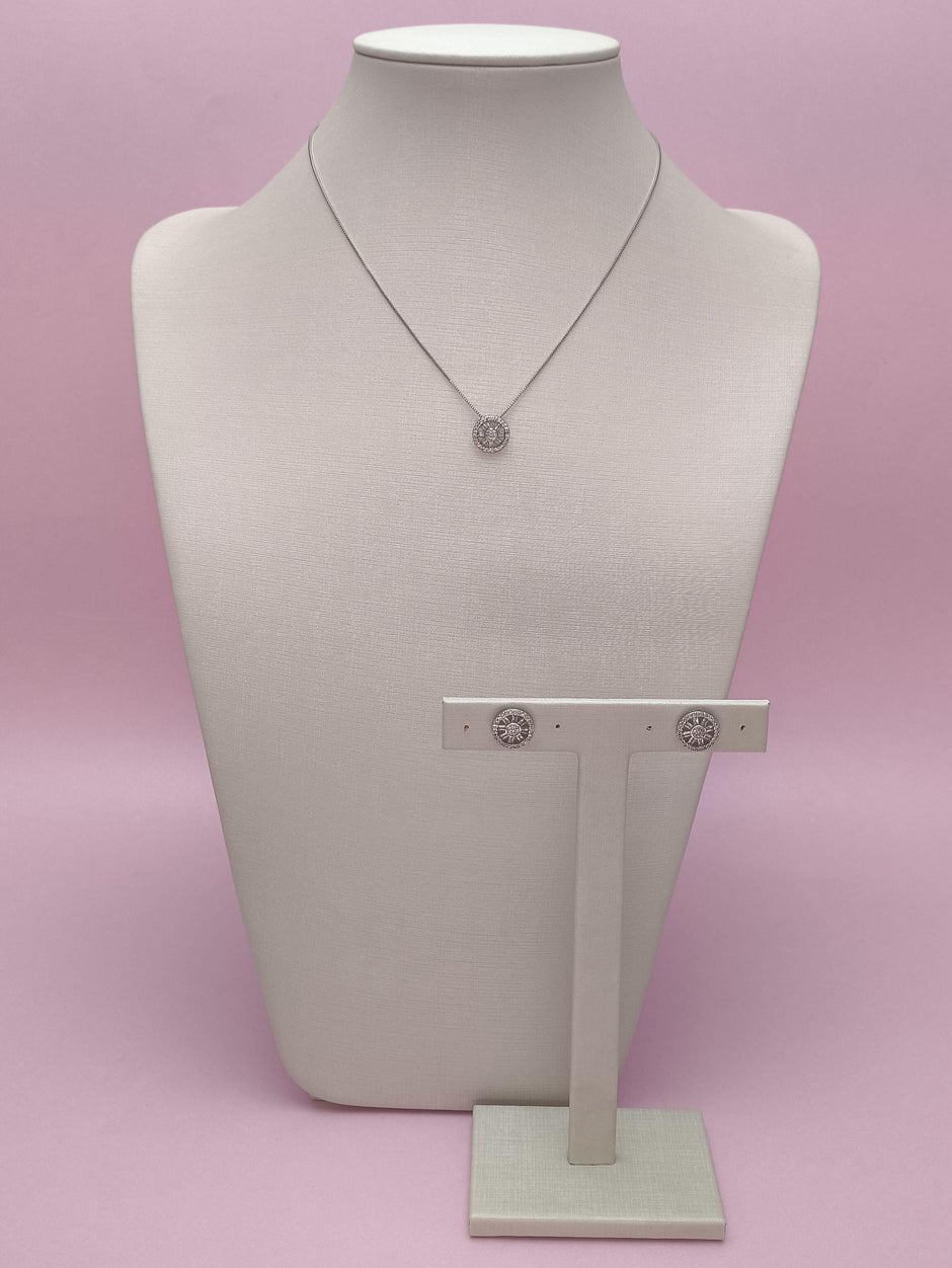 Conjunto Pizza Mini: brilho delicado que transforma qualquer visual