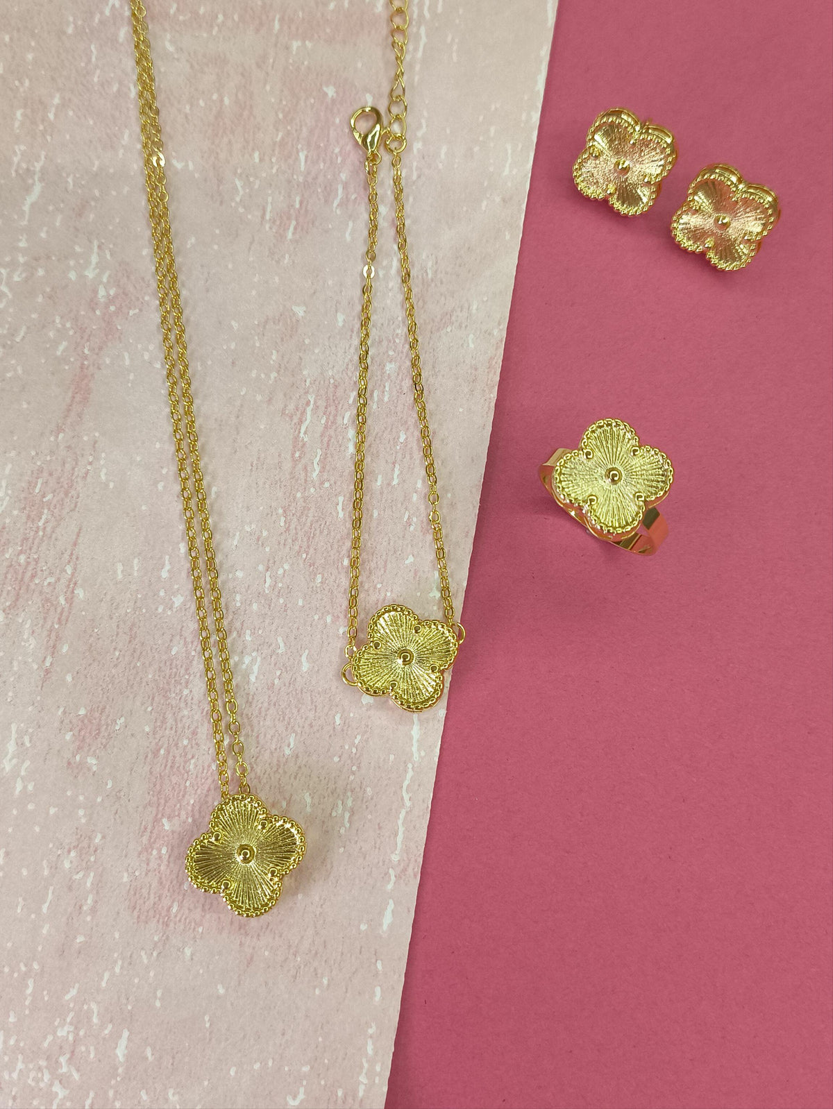 Conjunto Trevo: Delicadeza e elegância para o seu dia a dia