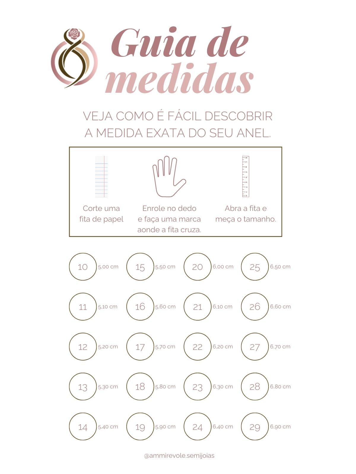 Anel Redondo com Coração Cravejado