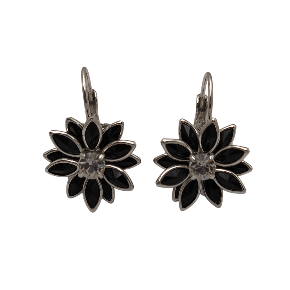 Brinco Dália Preto 2