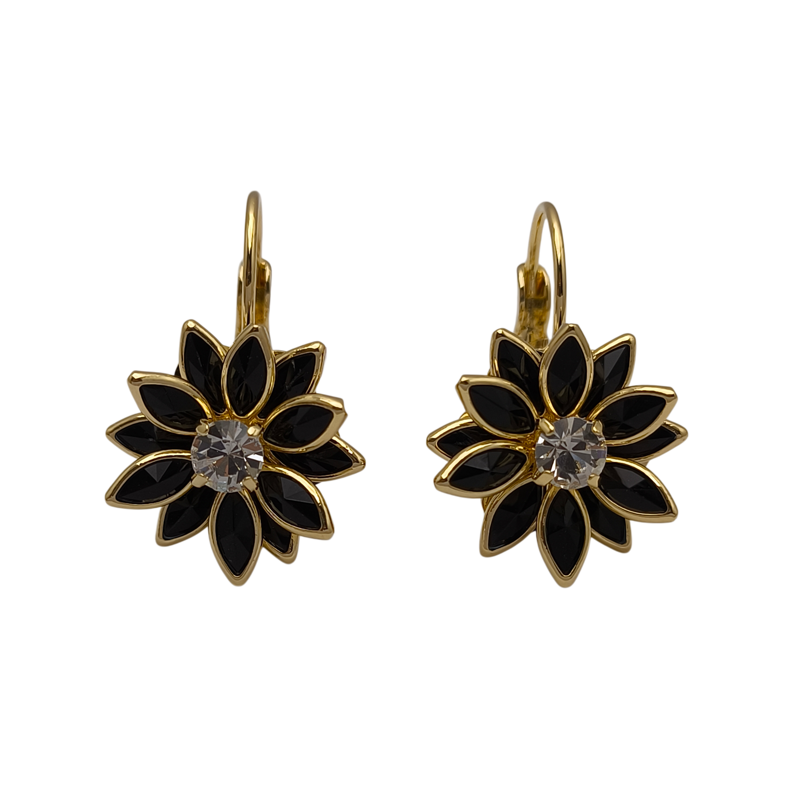 Brinco Dália Preto 2