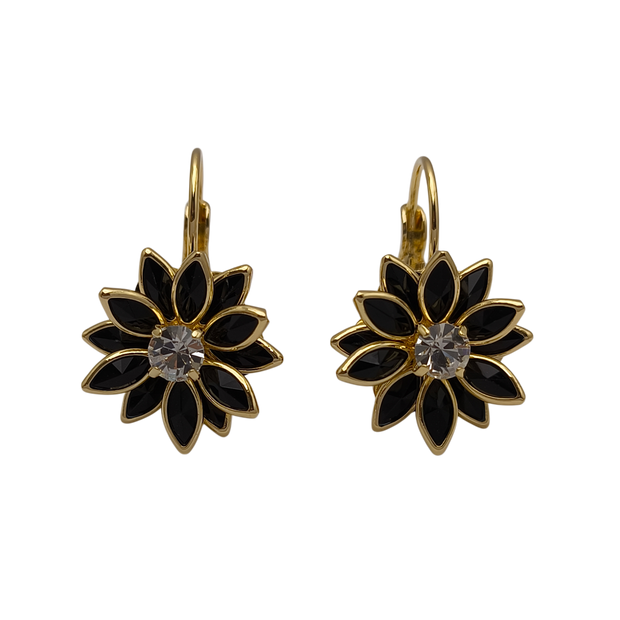 Brinco Dália Preto 2