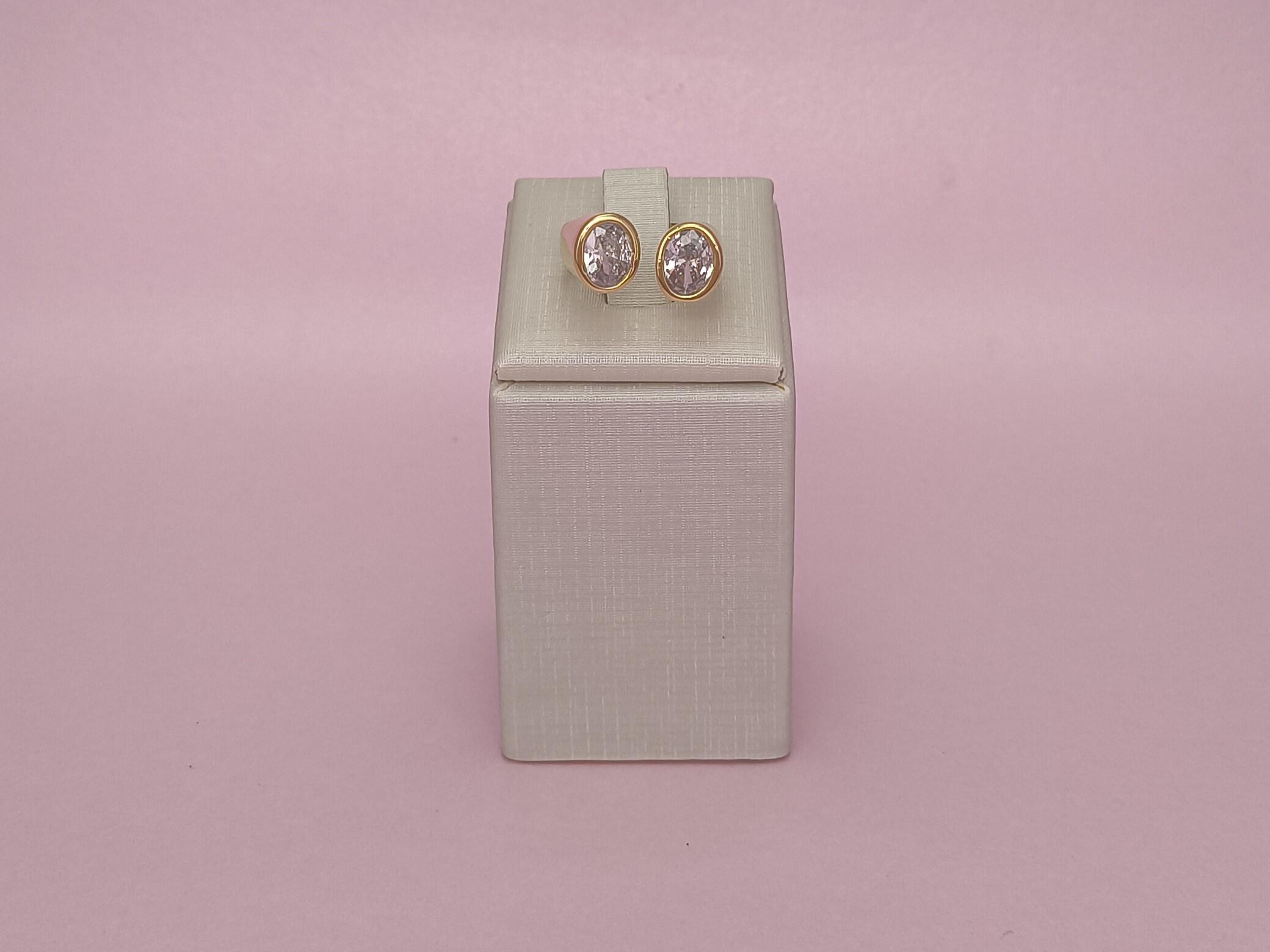 Anel Due Cristalli Regulável