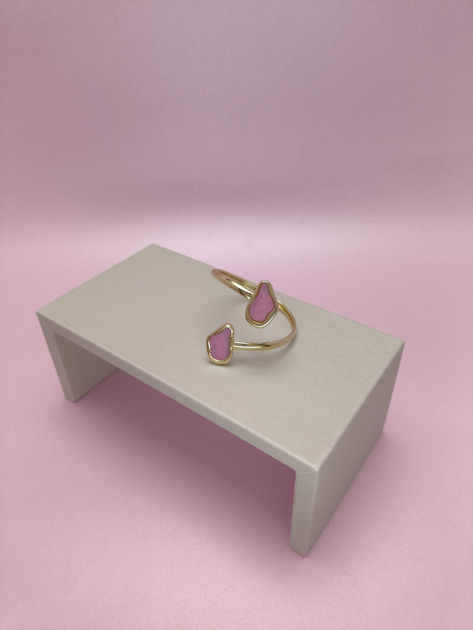 Bracelete Colore Rosa Claro: Delicadeza E Sofisticação Em Cada Detalhe