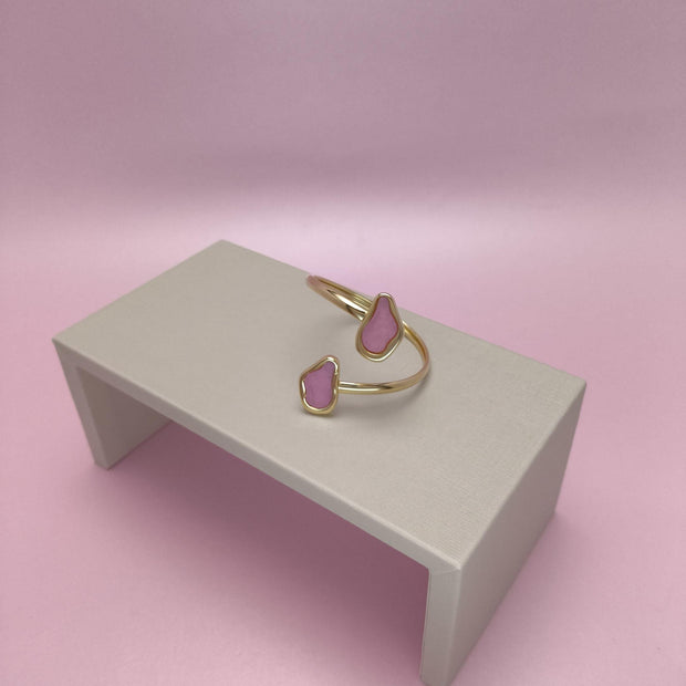 Bracelete Colore Rosa Claro: Delicadeza E Sofisticação Em Cada Detalhe