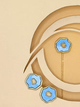 Brinco Colore Azul Claro: Toque De Frescor E Sofisticação Em Seu Visual