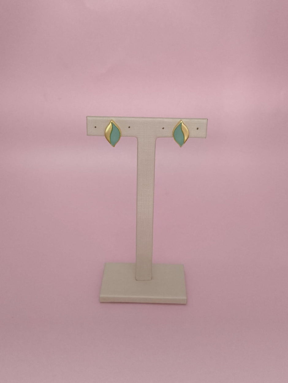 Brinco Colore Verde-Água: Toque Refrescante E Sofisticação Em Cada Detalhe