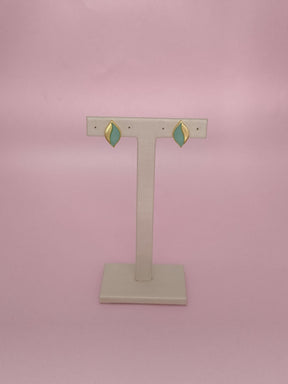 Brinco Colore Verde-Água: Toque Refrescante E Sofisticação Em Cada Detalhe