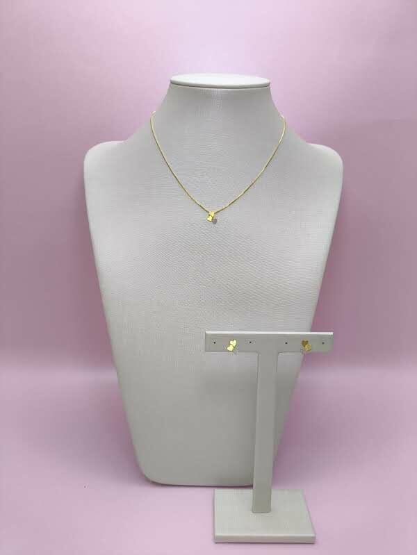 Conjunto Corações: romantismo e elegância em cada detalhe