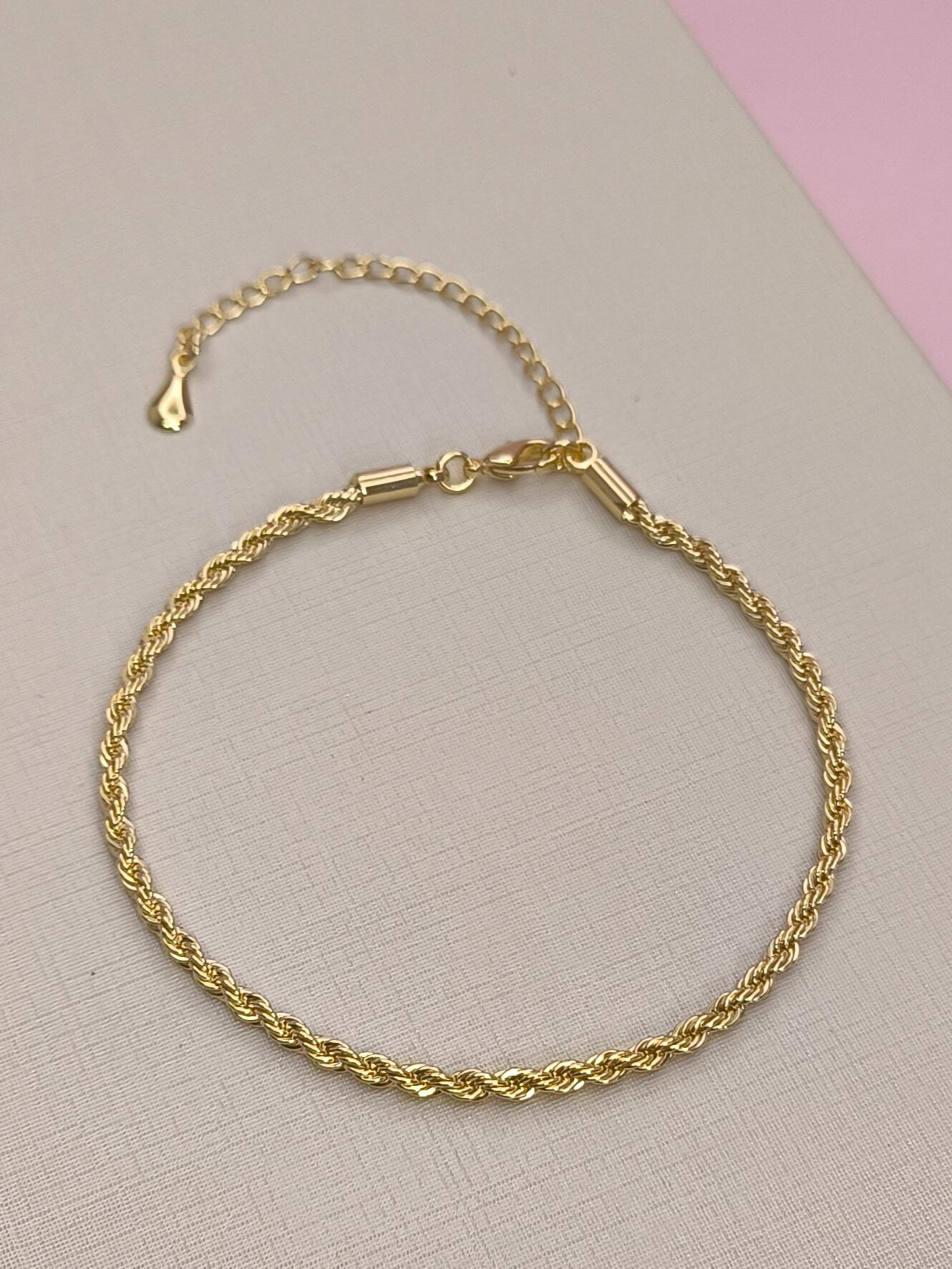 Pulseira Cordão Baiano Fino: leveza e brilho em uma peça delicada e cheia de personalidade