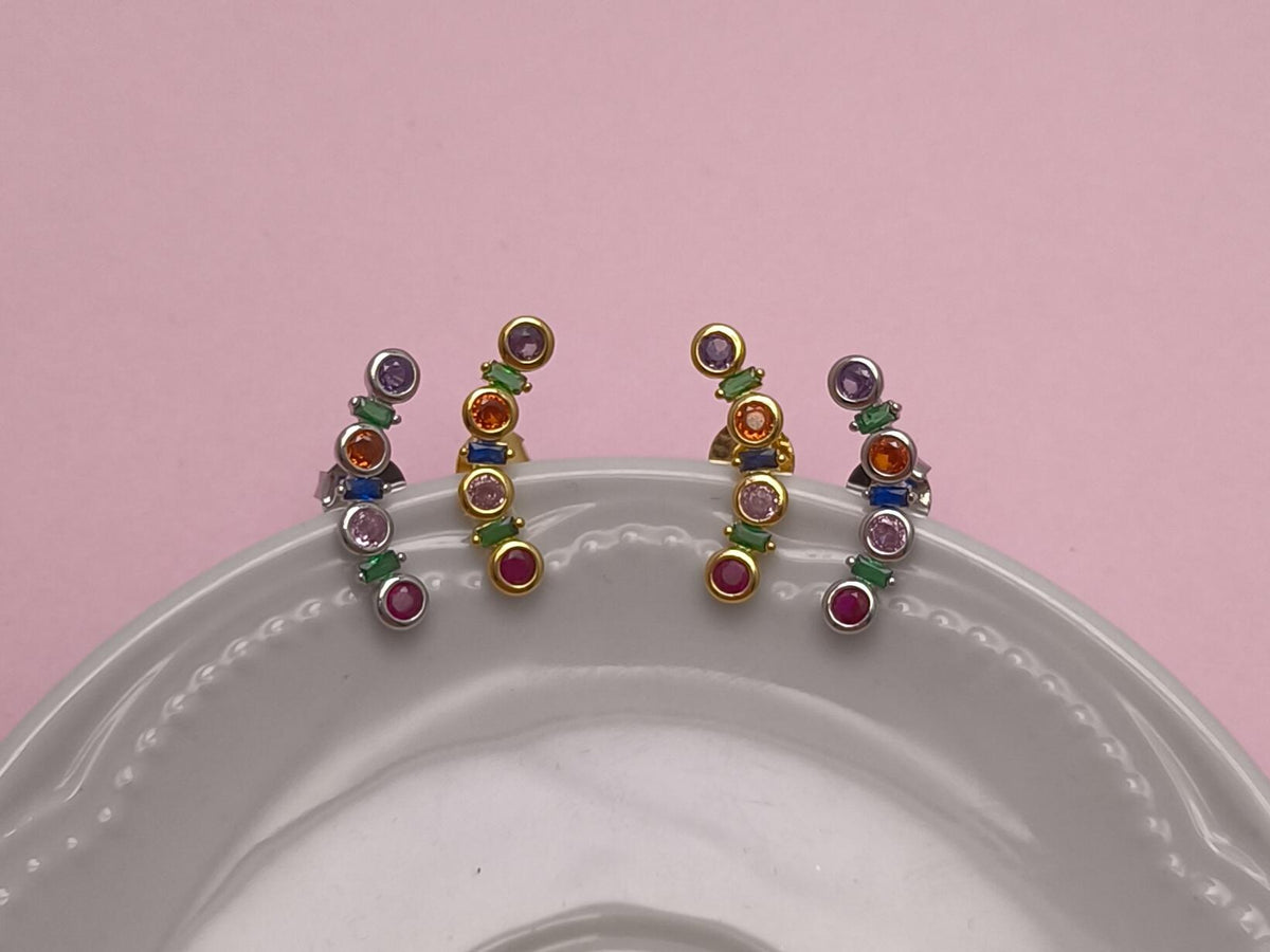 Earcuff com Círculos Coloridos: leveza, cor e estilo sem precisar de furo