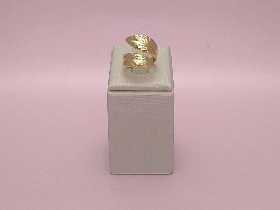 Anel Due Fogli Regulável