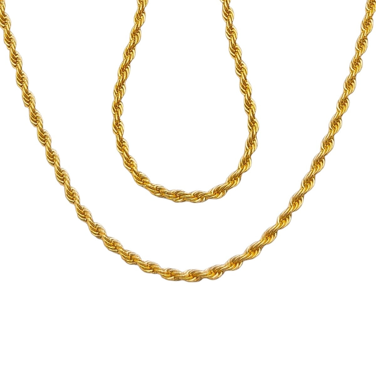 Kit Corrente Cordão Baiano e Pulseira Cordão Baiano Fino