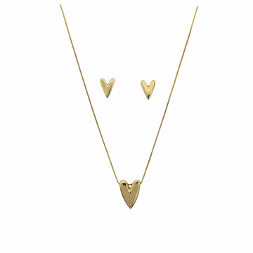 Conjunto com Coração Minimalista