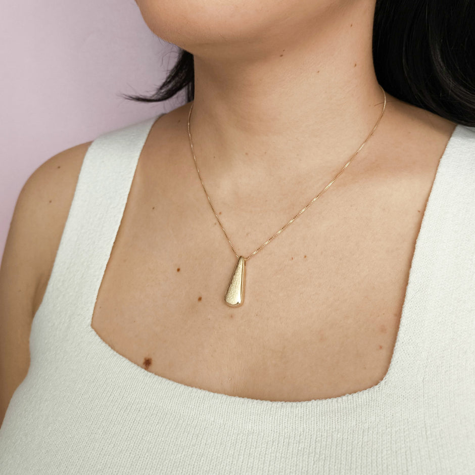 Conjunto Gota Alongada Texturizada