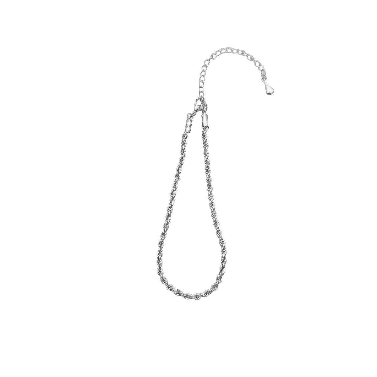 Kit Corrente Cordão Baiano e Pulseira Cordão Baiano Fino