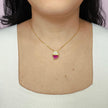 Colar com Pingente Lumina Duo