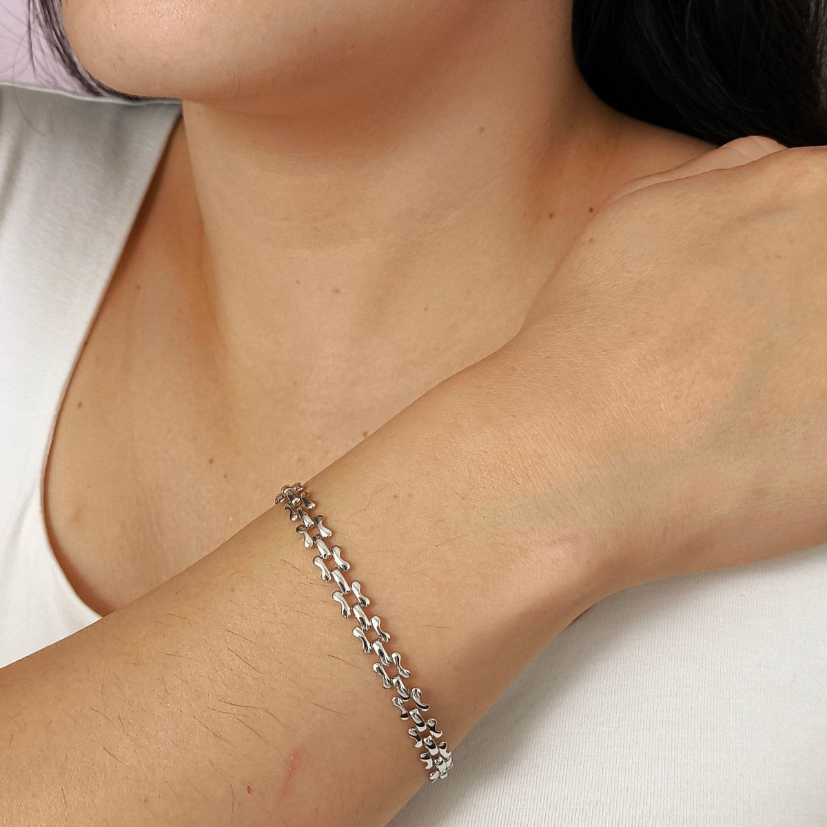 Pulseira Malha Quadrada