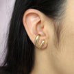 Ear Hook Curvo Duplo