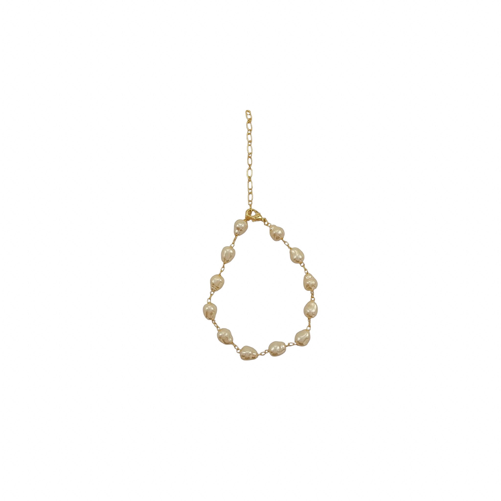 Pulseira com Pérolas Barrocas