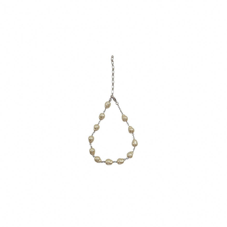 Pulseira com Pérolas Barrocas