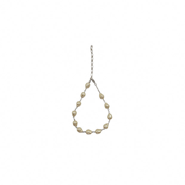 Pulseira com Pérolas Barrocas